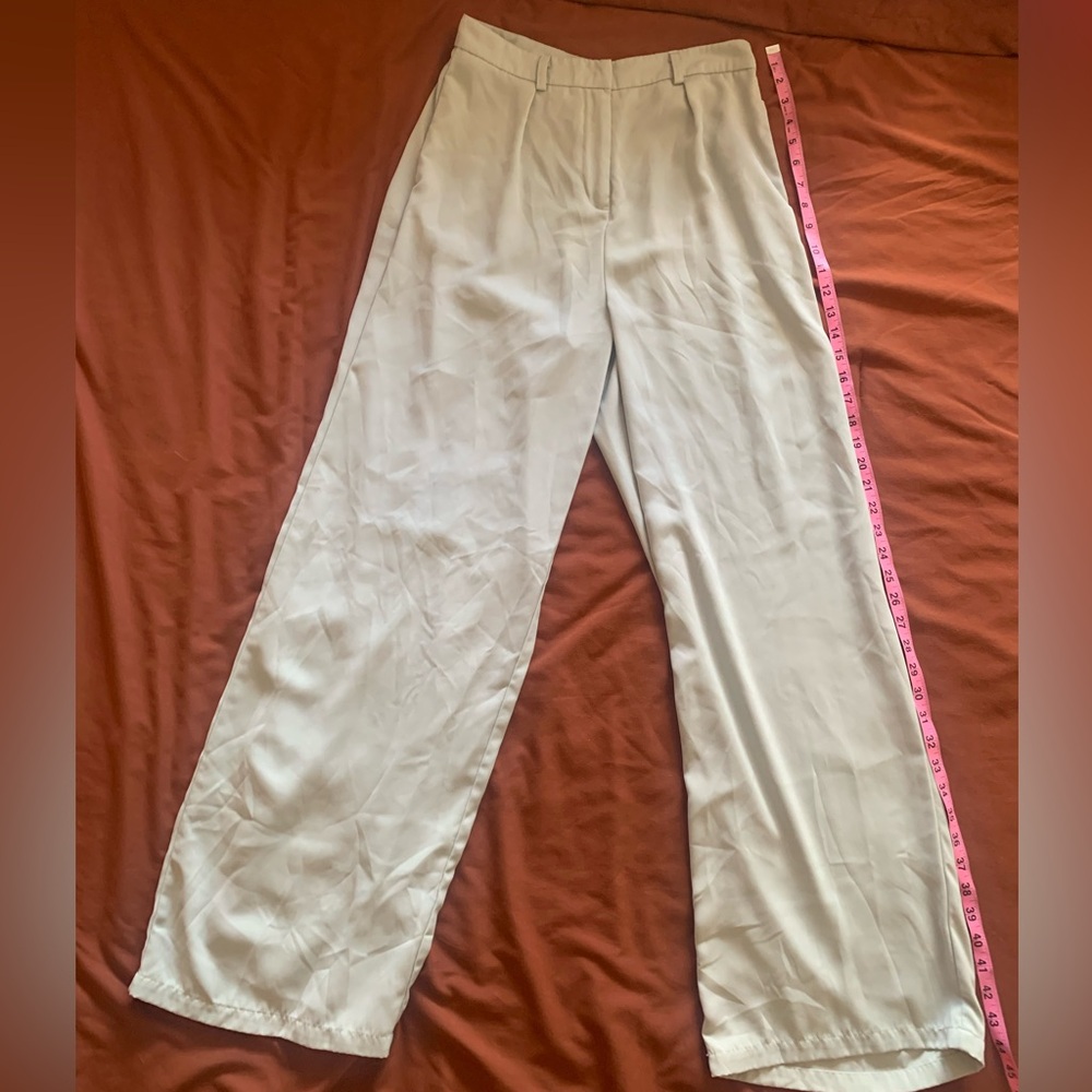 Very light blue Nasty Gal trousers